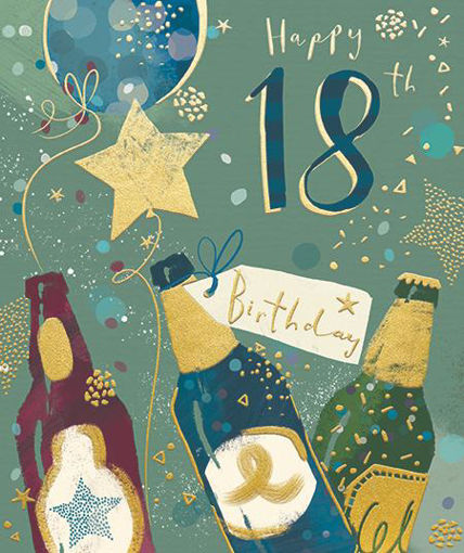 Picture of HAPPY 18TH BIRTHDAY CARD